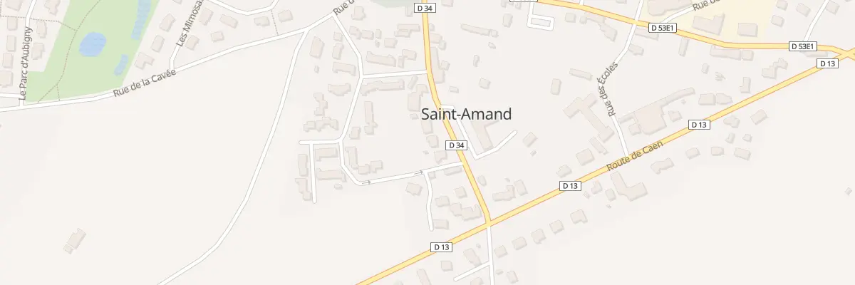 Plan du 14 Rue de la Mairie à Saint-Amand-Villages