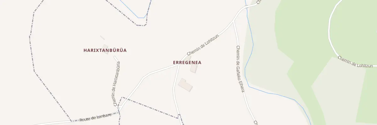 Plan du 5035 Eregue à Lohitzun-Oyhercq