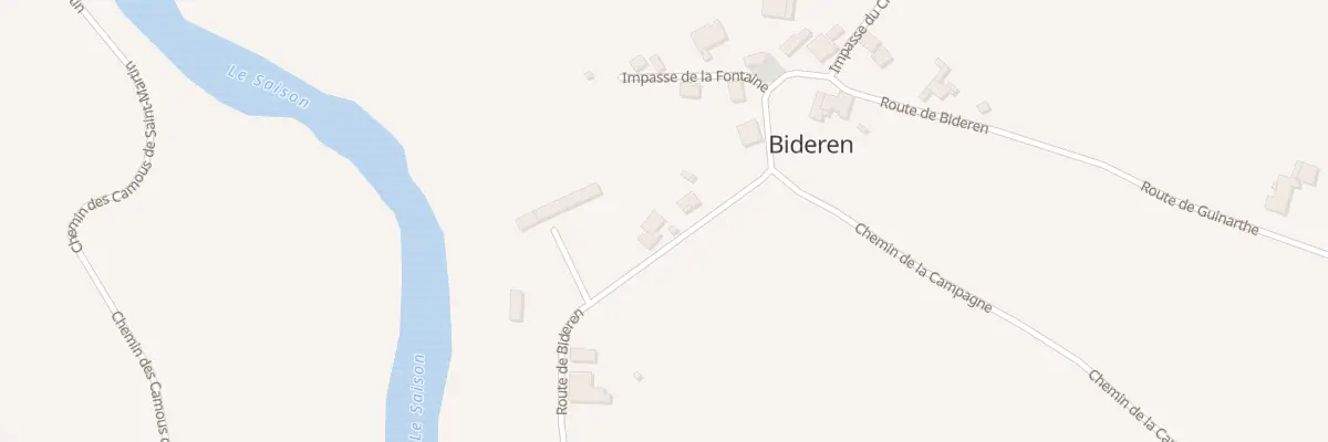 Plan du 451 Rte de Bideren à Autevielle-Saint-Martin-Bideren