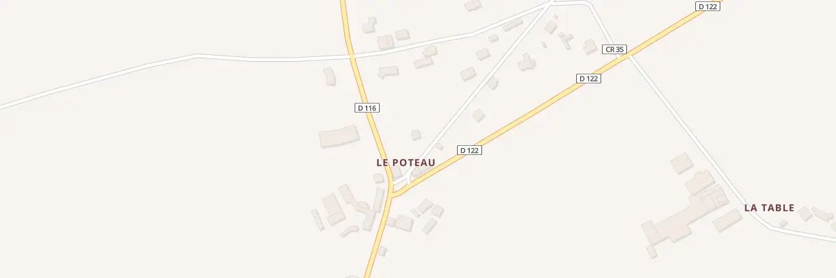 Plan du 1 La Croix des Gardes à Fougerolles-du-Plessis
