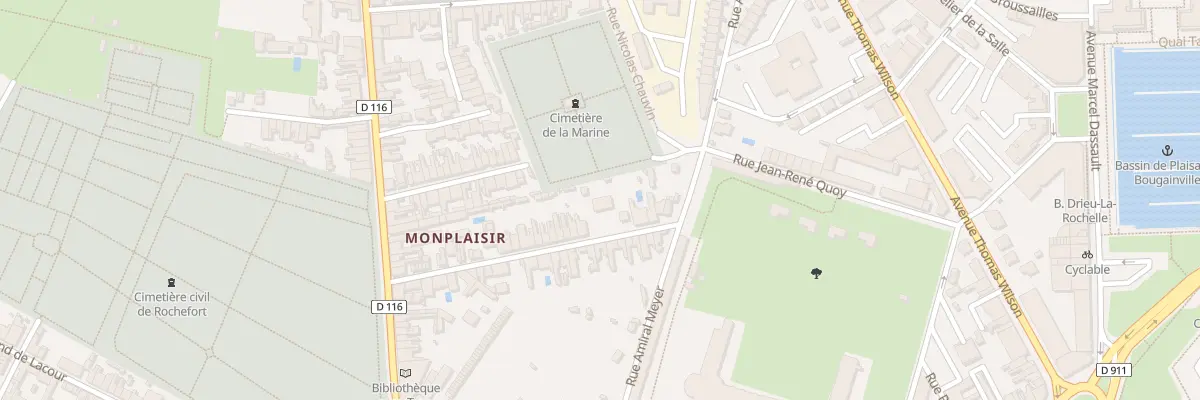 Plan du 7 Rue Constantin à Rochefort