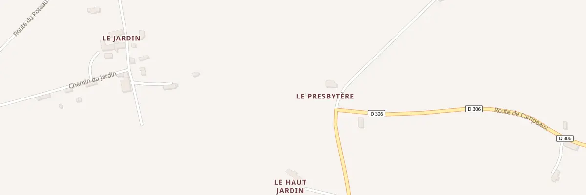Plan du 2 Rte des Trois Croix - Bures à Souleuvre en Bocage