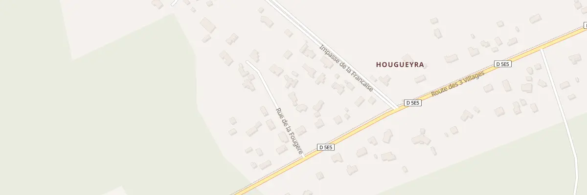 Plan du 3 Rue de la Fougere à Audenge