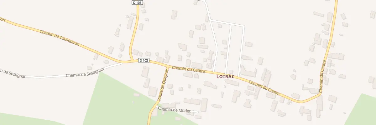 Plan du 299 Loirac à Jau-Dignac-et-Loirac