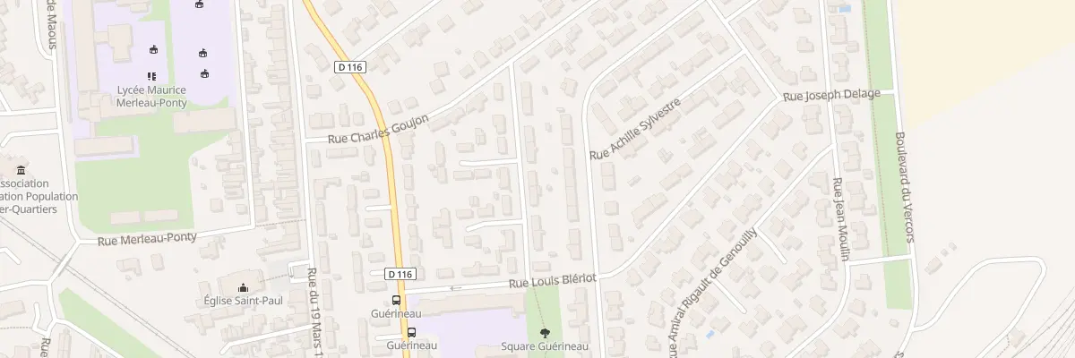 Plan du 15 Rue Louis Lumiere à Rochefort
