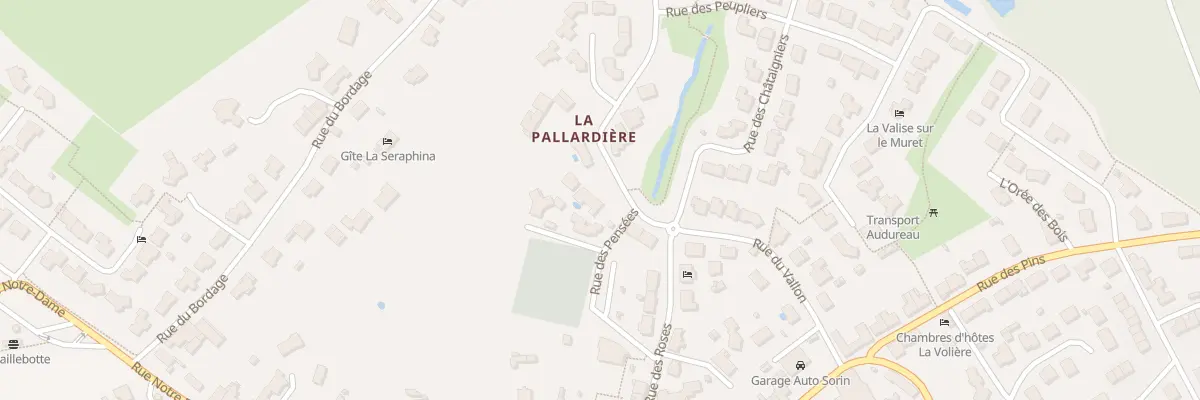 Plan du 11 Rue du vallon à Chanverrie