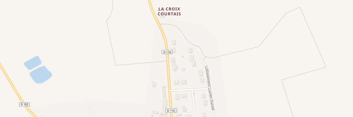 Plan du 16 Lot Lucien Daniel à La Dorée