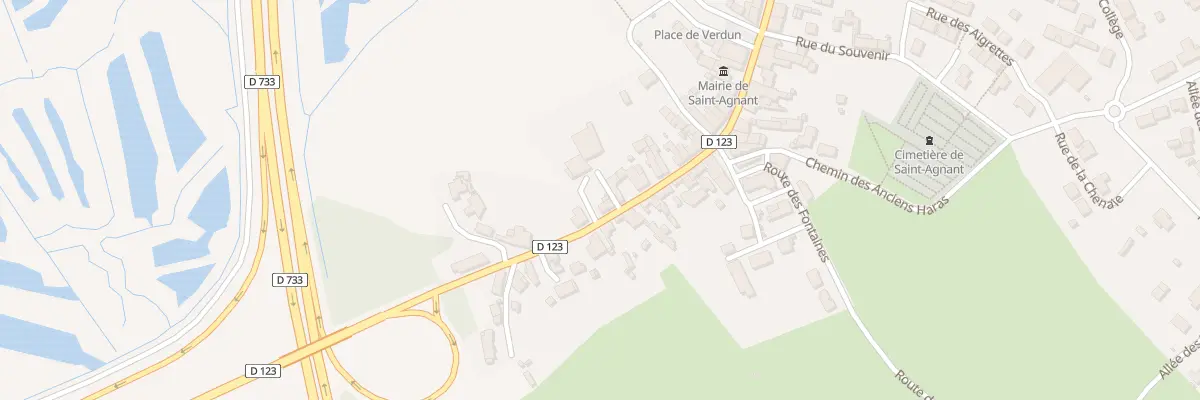 Plan du 104 Av Charles de Gaulle à Saint-Agnant