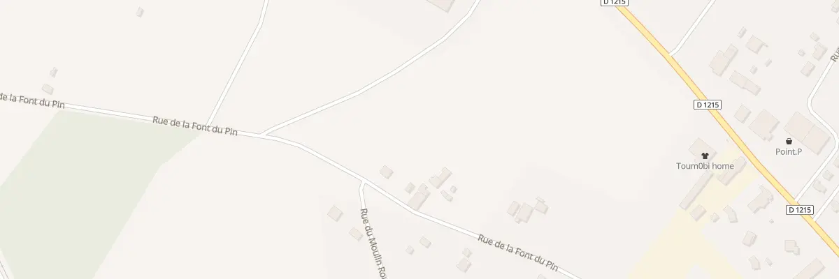 Plan du 19 Rte de la Font du Pin à Gaillan-en-Médoc