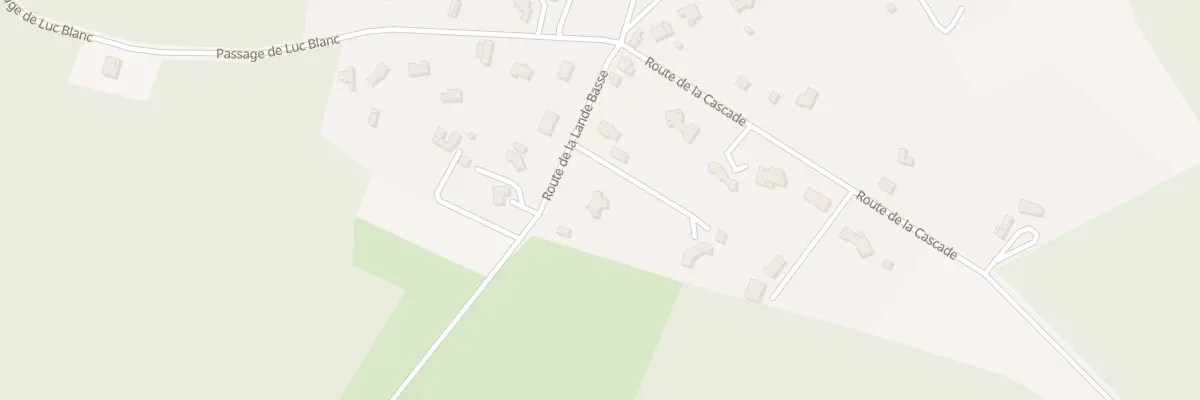 Plan du 5 Rte de la Lande Basse à Gaillan-en-Médoc