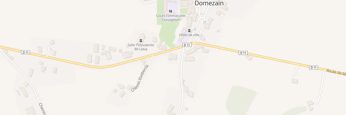Plan du 5062 Argongue à Domezain-Berraute