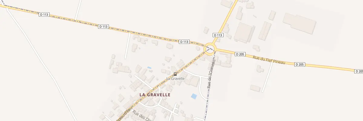 Plan du 5325 La Gravelle à Thairé