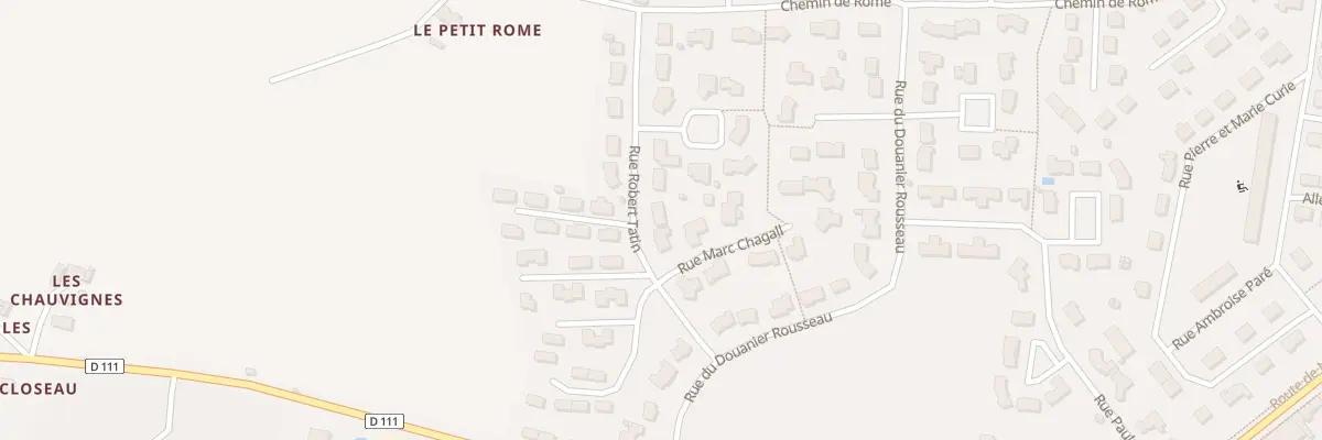 Plan du 4 Rue Robert Tatin à Craon