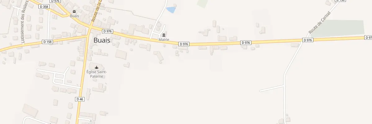 Plan du 28 Rte du Teilleul Buais à Buais-Les-Monts