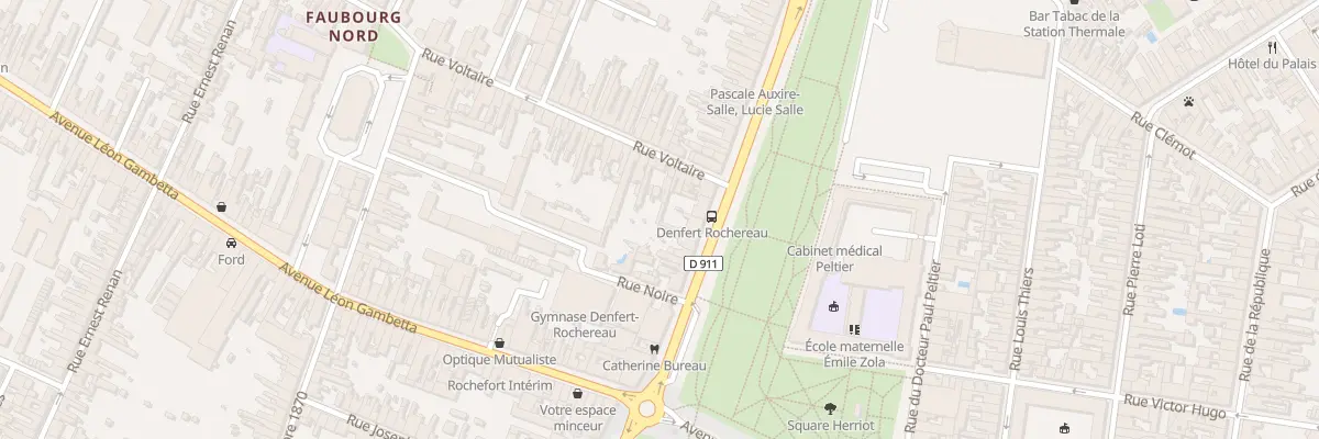 Plan du 6D Rue Voltaire à Rochefort