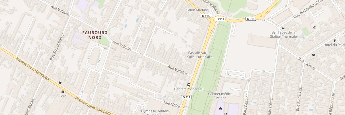 Plan du 7B Rue Voltaire à Rochefort