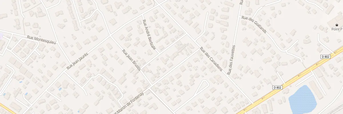 Plan du 37 Av Saint Martin de Fontenay à Biganos
