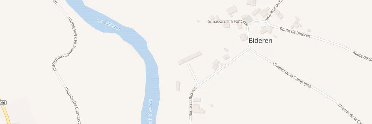 Plan du 373 Rte de Bideren à Autevielle-Saint-Martin-Bideren
