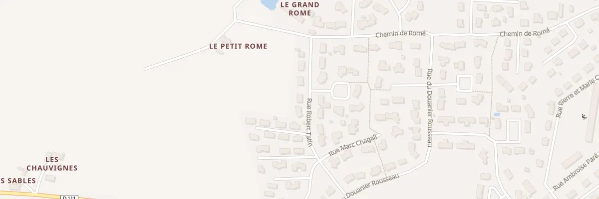 Plan du 3 Rue Robert Tatin à Craon