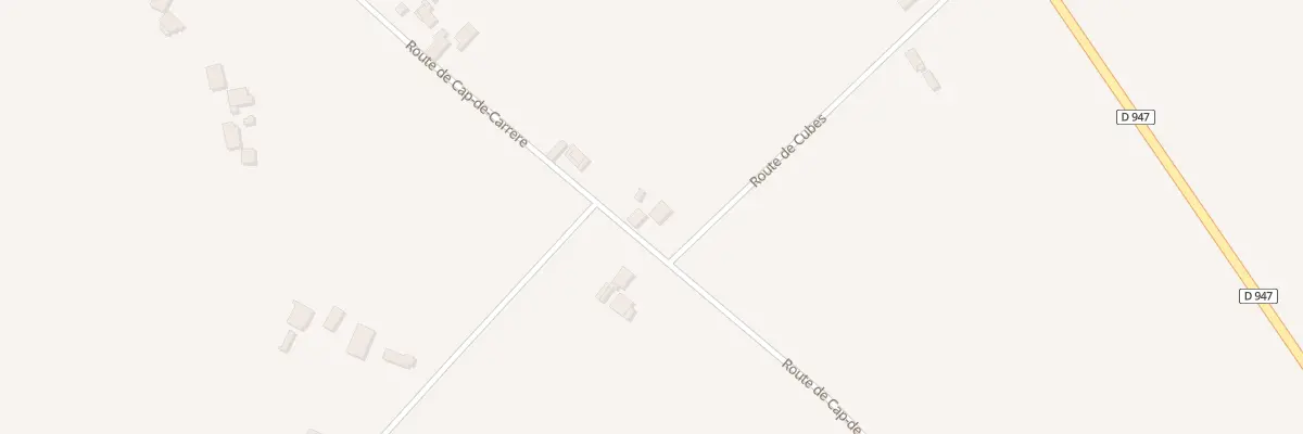 Plan du 950 Rte de Cap-de-carrere à Mimbaste