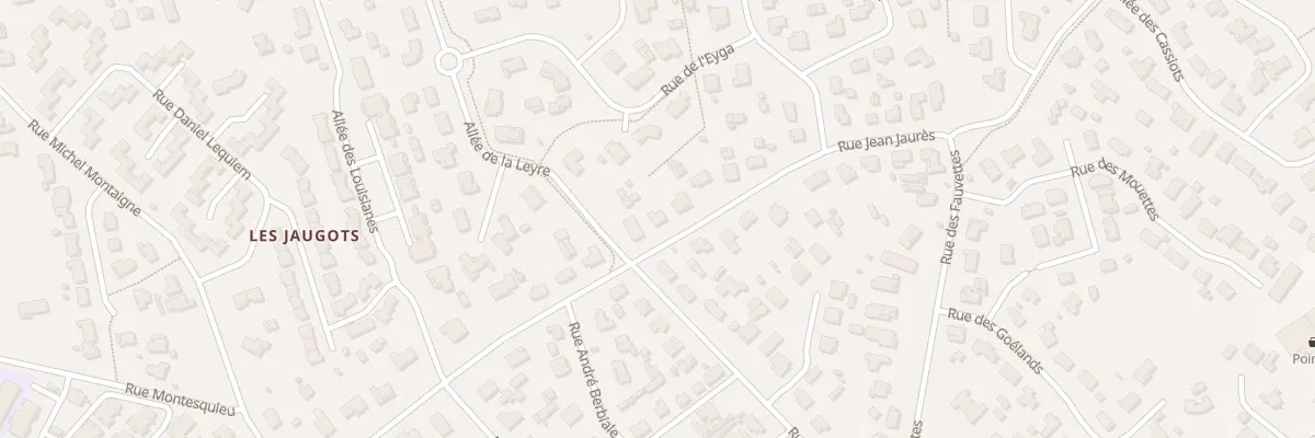 Plan du 37 Rue Jean Jaurès à Biganos