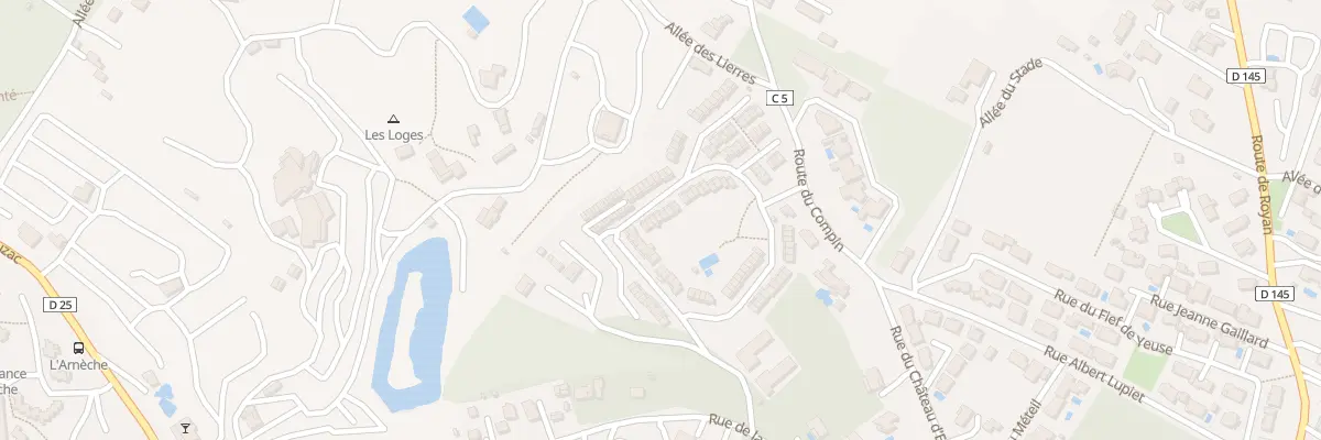 Plan du 60 Rue du Soleil Couchant à Meschers-sur-Gironde