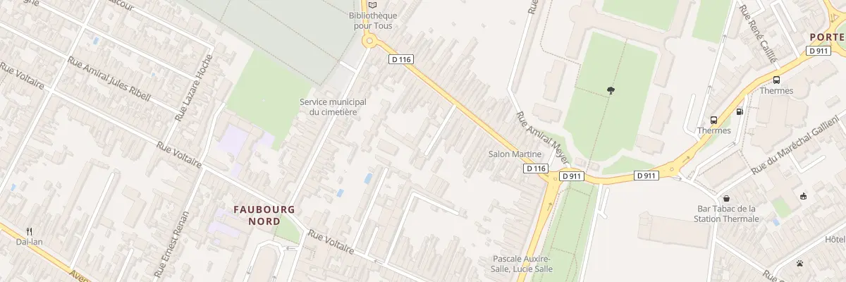 Plan du 6 Imp Pasteur à Rochefort