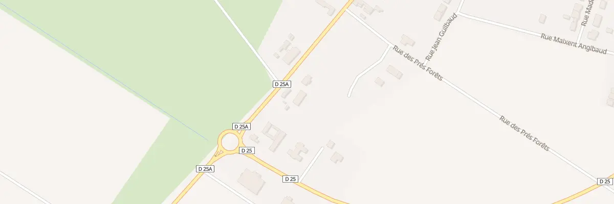 Plan du 29 Rue du port d’aisne à Vouillé-les-Marais