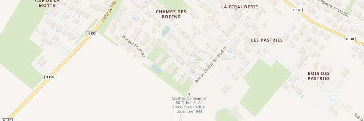 Plan du 6 Rue des Palmiers à Médis