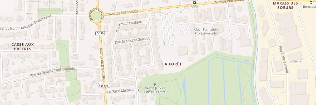 Plan du 17 Rue de Basse Terre à Rochefort