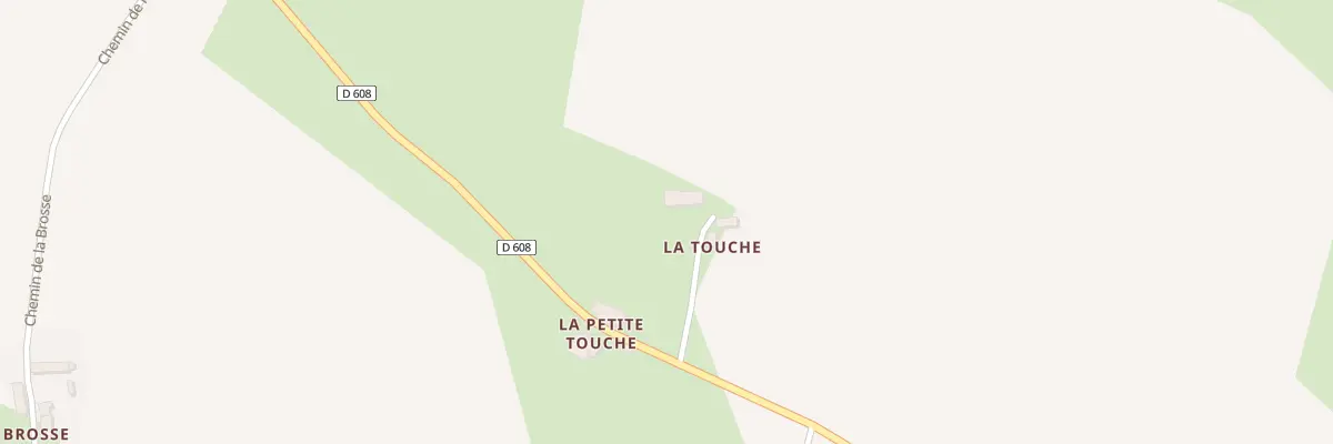 Plan du 5057 La Touche à La Boissière