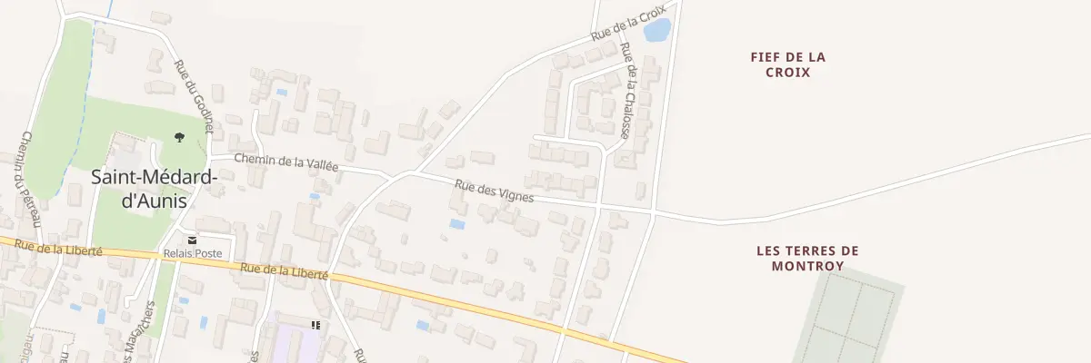 Plan du 18 Rue des Vignes à Saint-Médard-d’Aunis