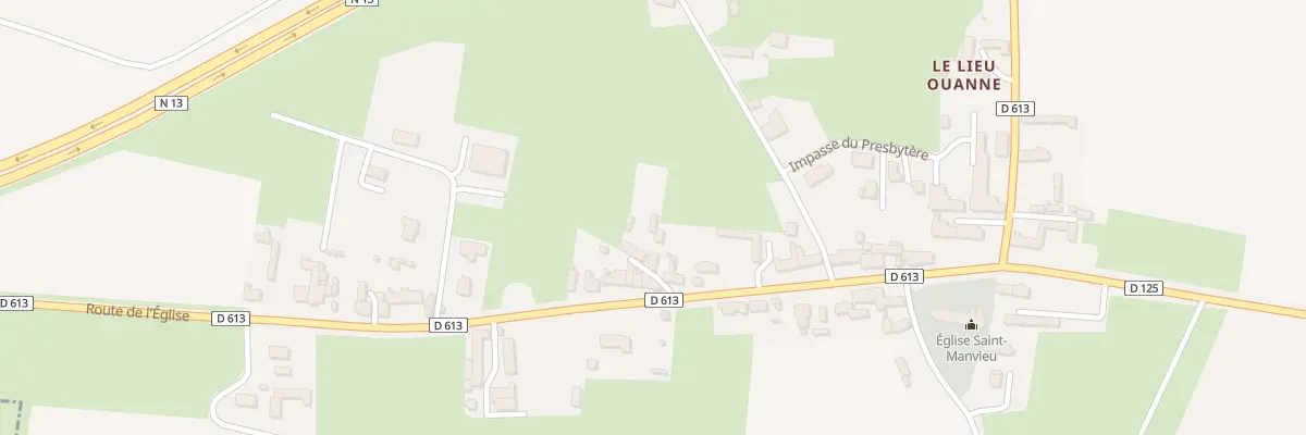 Plan du 20 Rte de l’Église à Longueville