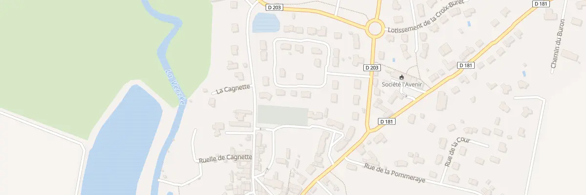 Plan du 9 Rue René Richard à Segré-en-Anjou Bleu