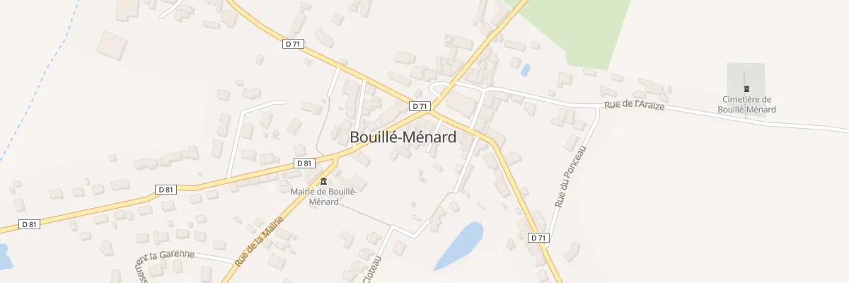 Plan du 6 Imp des Martinets à Bouillé-Ménard