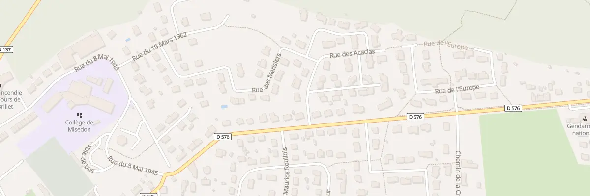 Plan du 1 Rue des Acacias à Port-Brillet