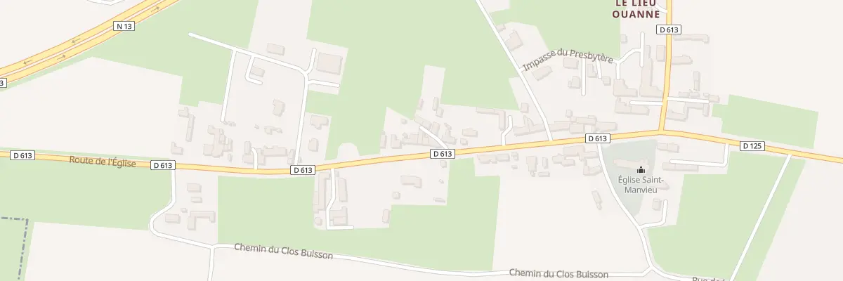 Plan du 26 Rte de l’Église à Longueville