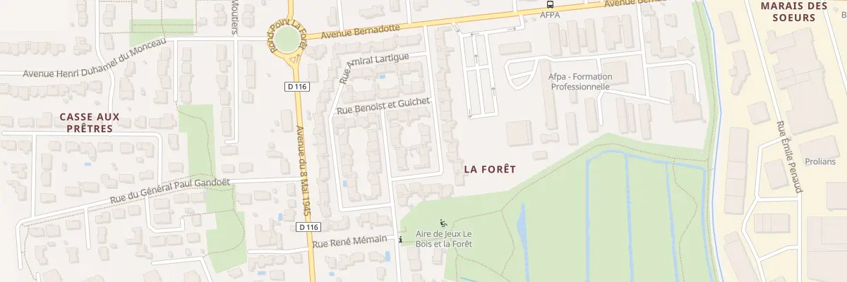 Plan du 6 Rue de Basse Terre à Rochefort