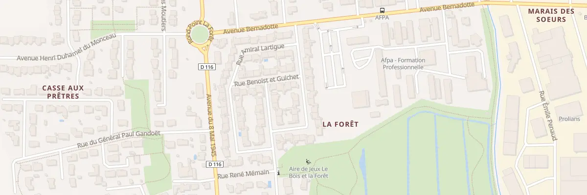Plan du 8 Rue de Basse Terre à Rochefort