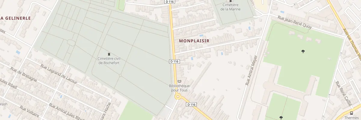 Plan du 23 Rue du Breuil à Rochefort
