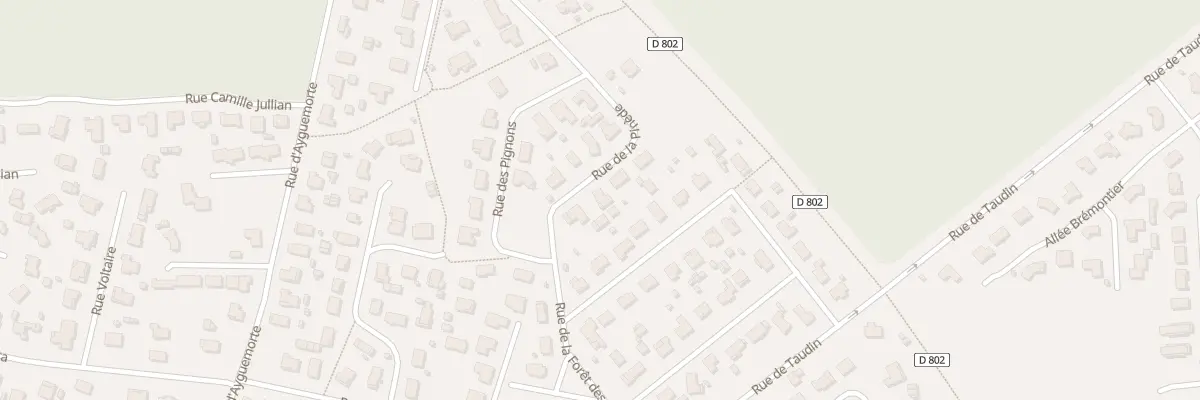 Plan du 4 Rue de la Pinede à Biganos