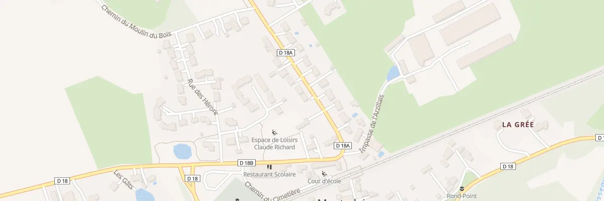 Plan du 97 Rue de l’Espérance à Montrelais