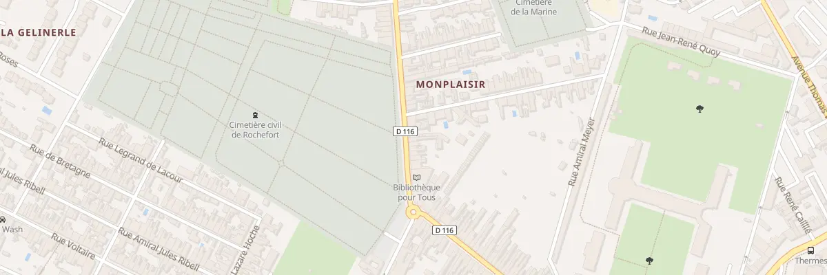 Plan du 21 Rue du Breuil à Rochefort