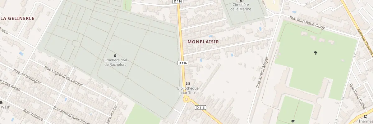 Plan du 25 Rue du Breuil à Rochefort