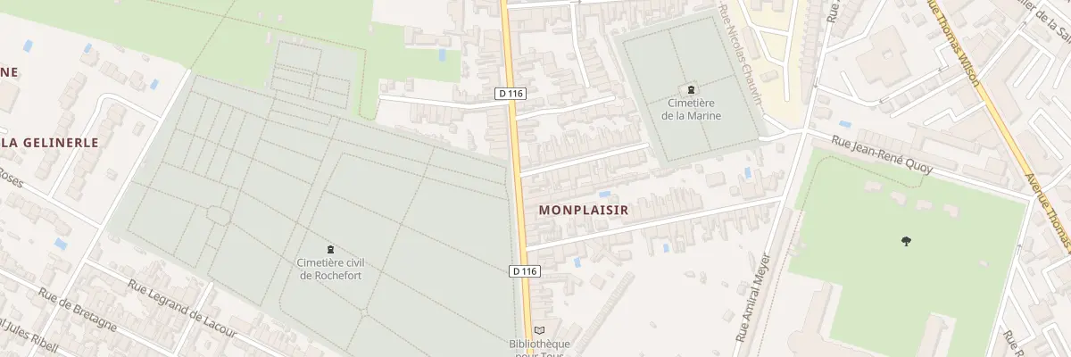 Plan du 45 Rue du Breuil à Rochefort