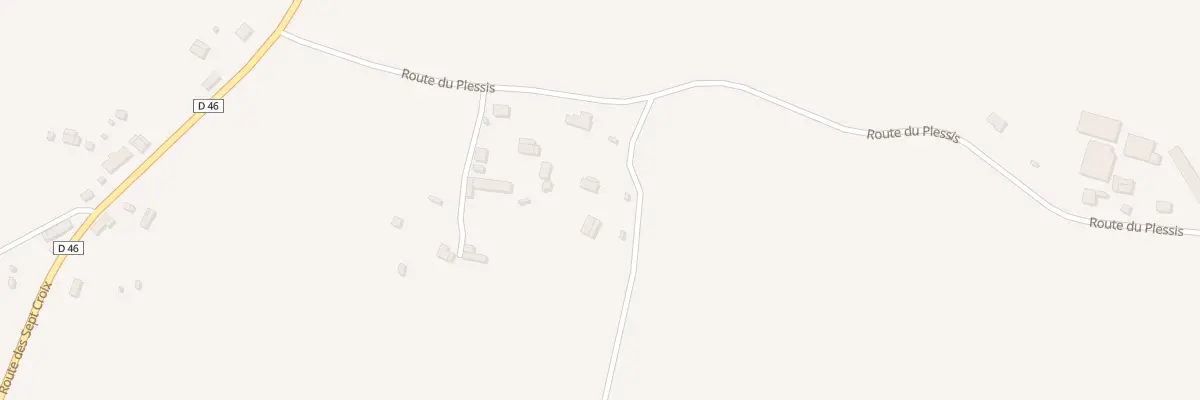 Plan du 5023 Le Plessis à Romagny Fontenay