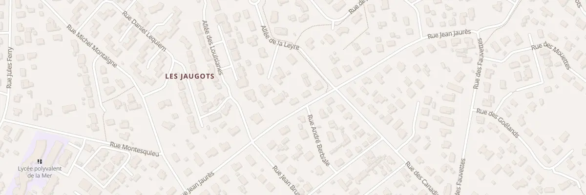 Plan du 29 Rue Jean Jaurès à Biganos