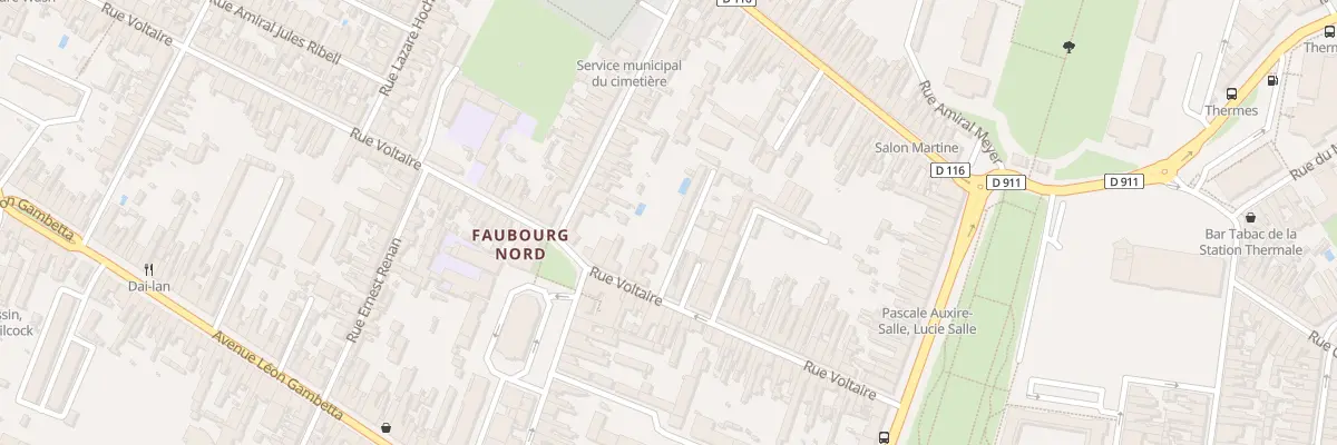 Plan du 37 Rue Voltaire à Rochefort