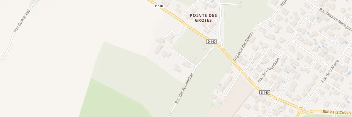 Plan du 34Q Rue des Pervenches à Médis