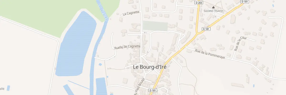 Plan du 10 Rue Paul Guienne à Segré-en-Anjou Bleu